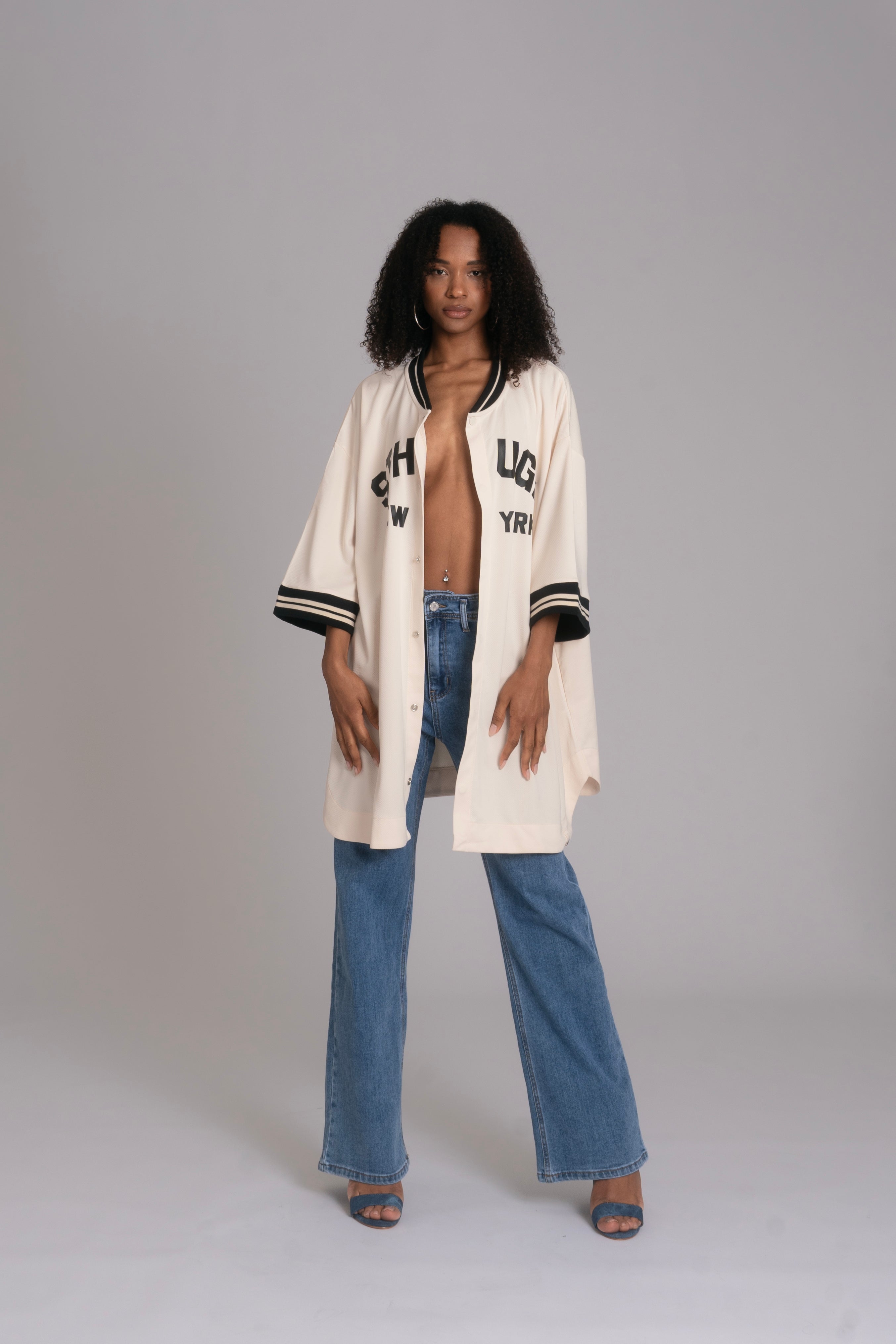 10pz Pantaloni Denim Leg