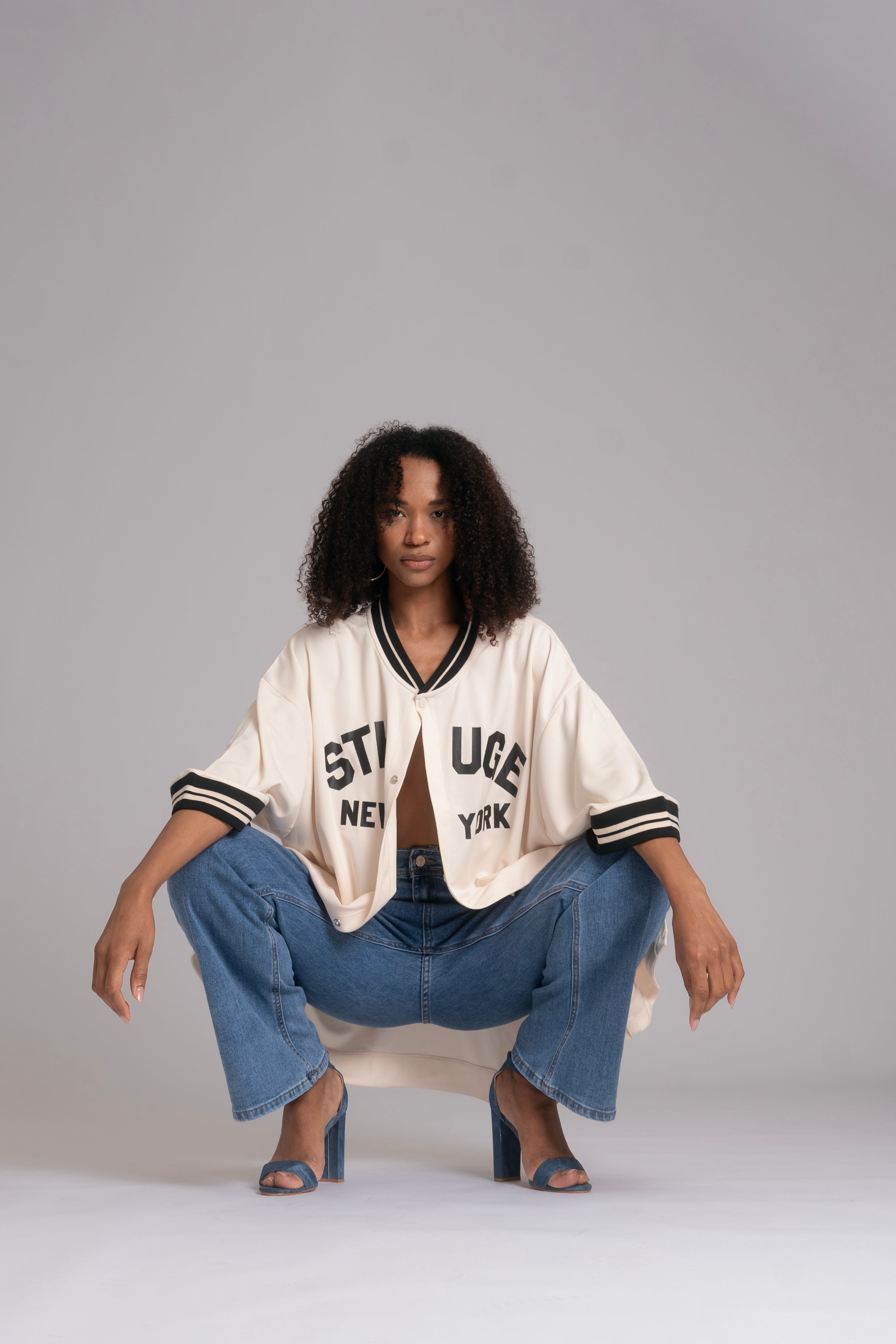 10pz Pantaloni Denim Leg