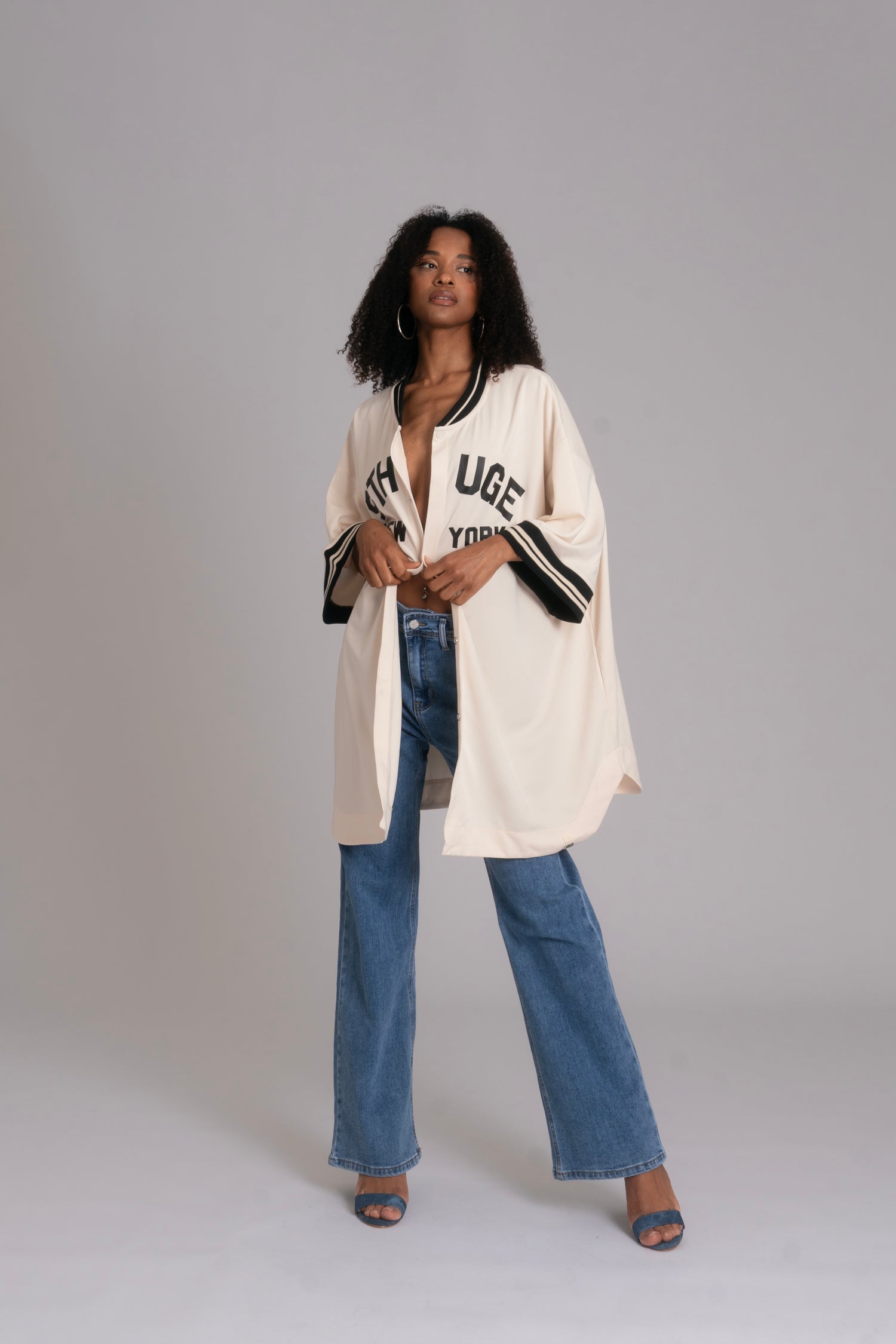 10pz Pantaloni Denim Leg